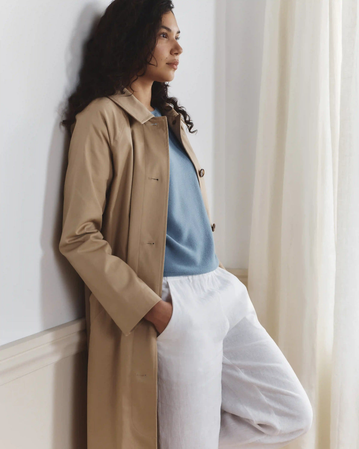 Comfort Stretch Mac Coat