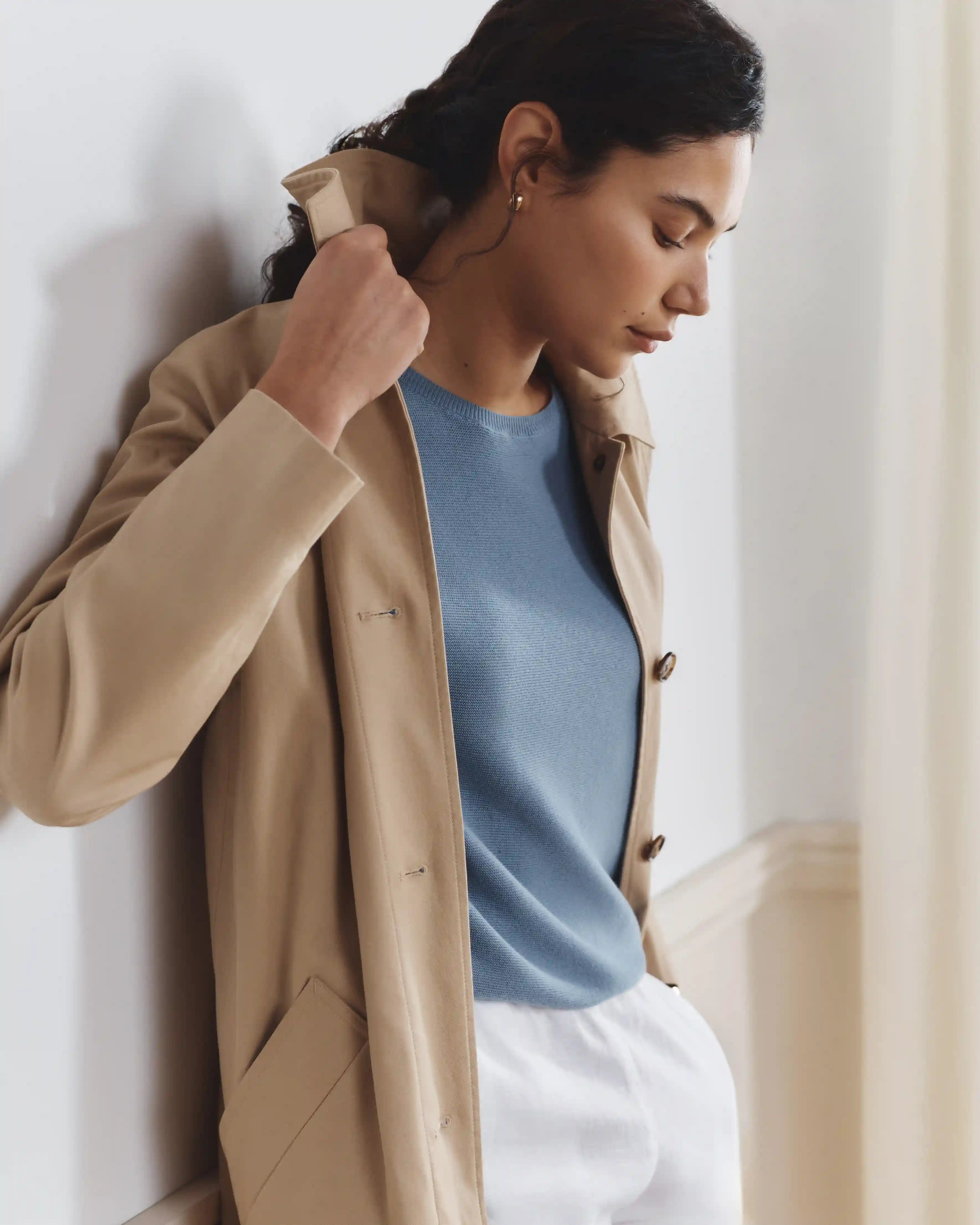 Comfort Stretch Mac Coat
