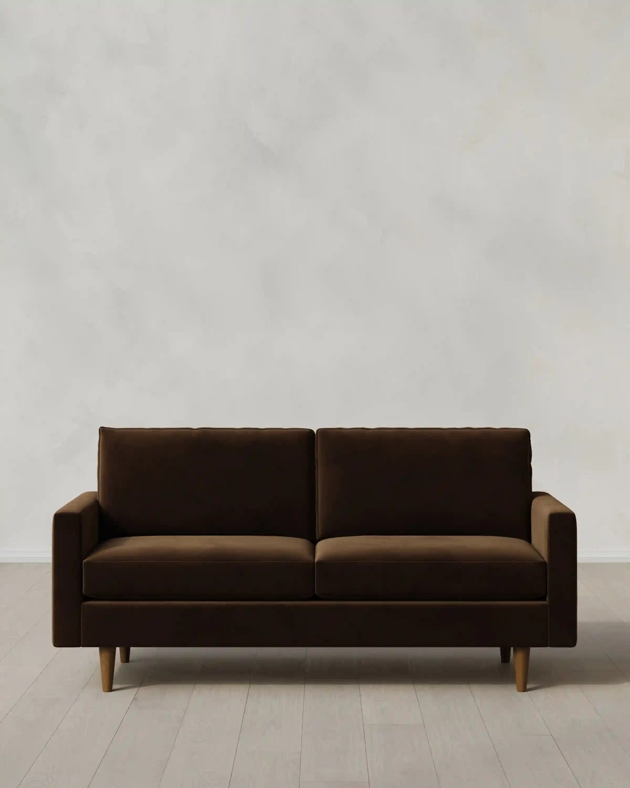 Atlas Midcentury Sofa in Performance Velvet