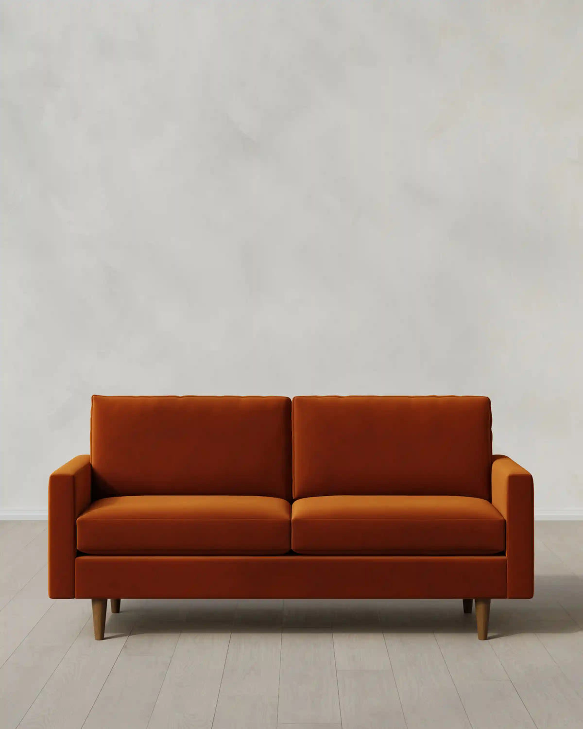Atlas Midcentury Sofa in Performance Velvet