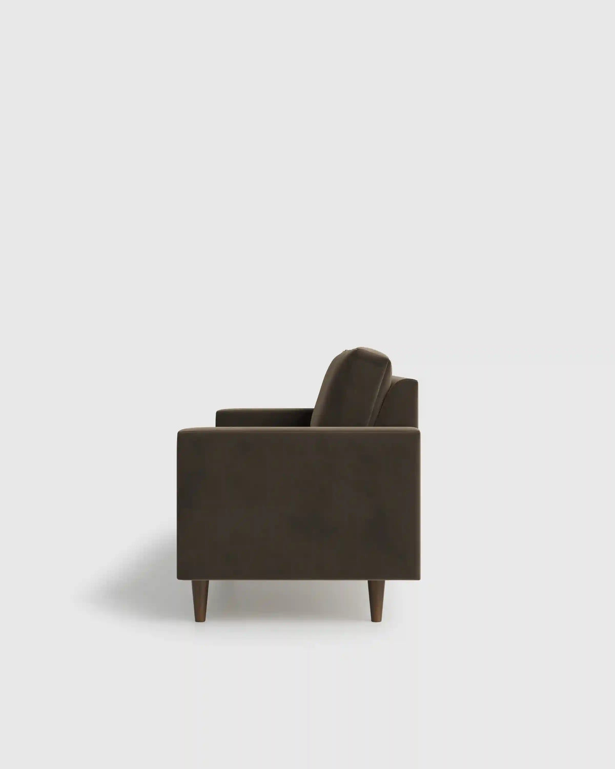 Atlas Midcentury Sofa in Performance Velvet