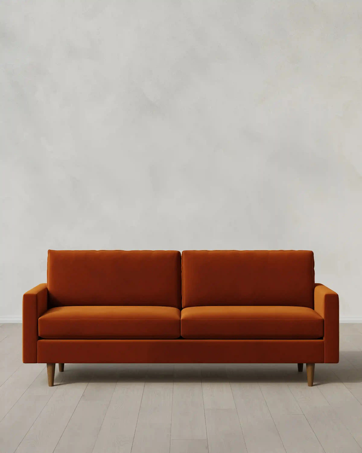 Atlas Midcentury Sofa in Performance Velvet