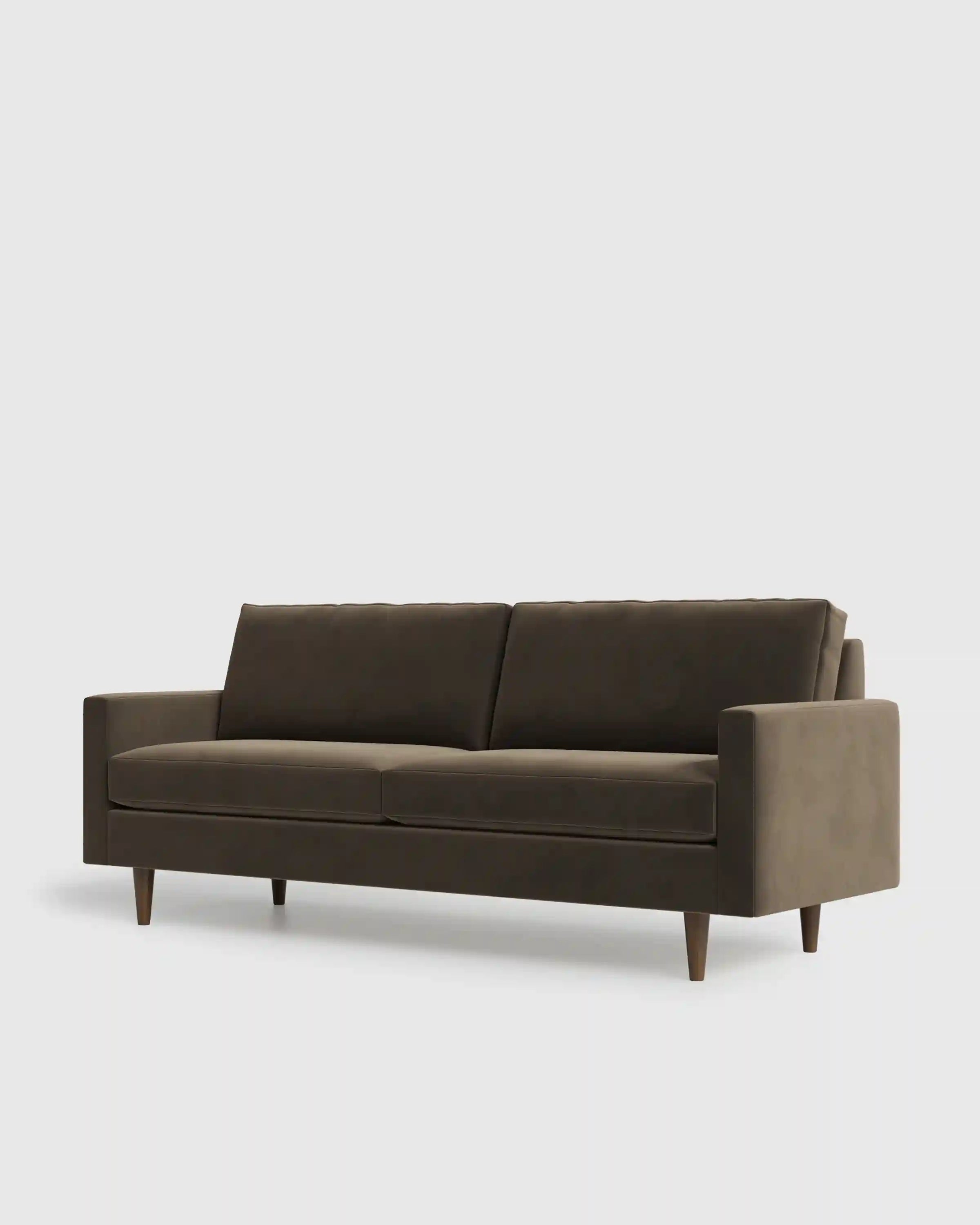 Atlas Midcentury Sofa in Performance Velvet