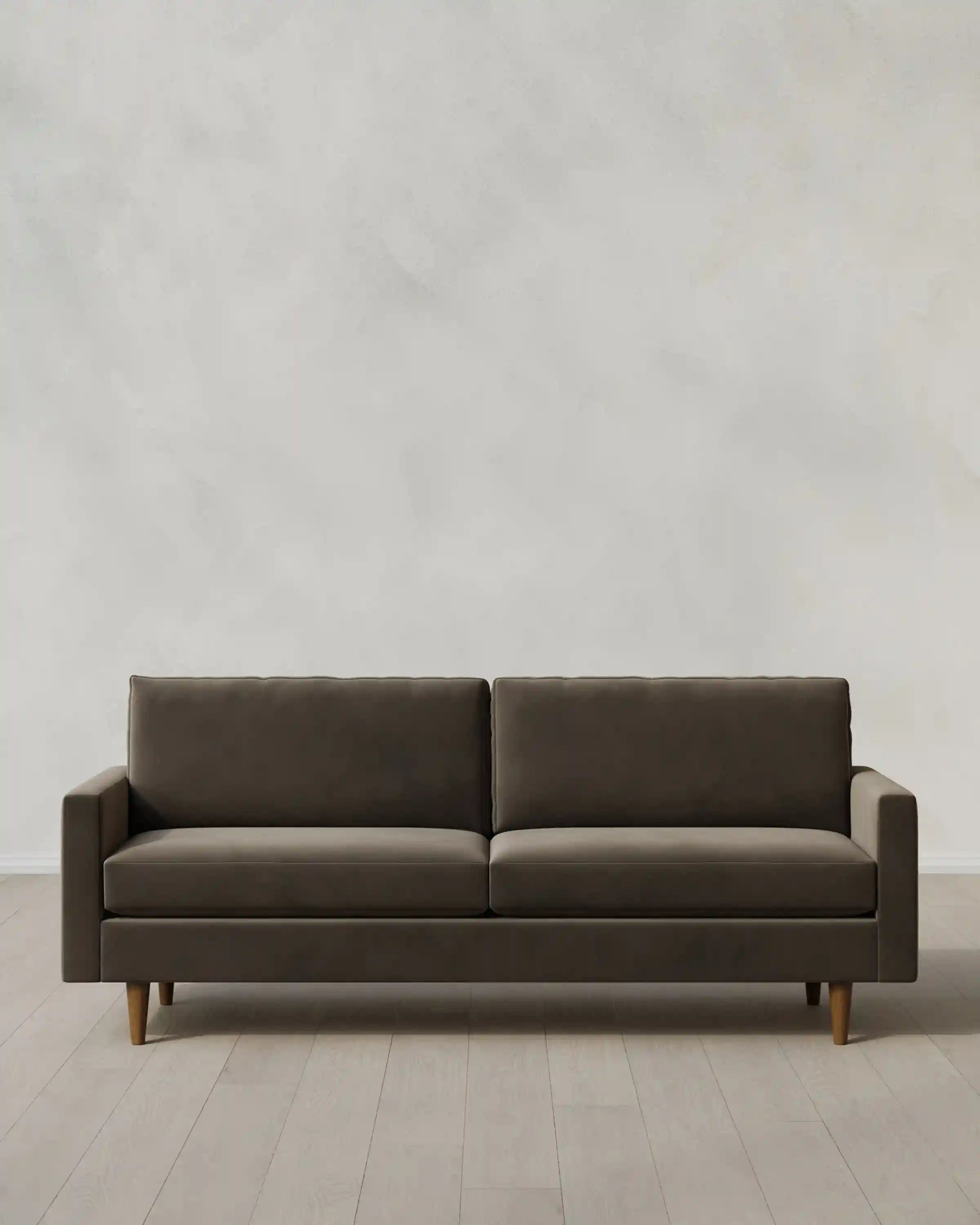 Atlas Midcentury Sofa in Performance Velvet