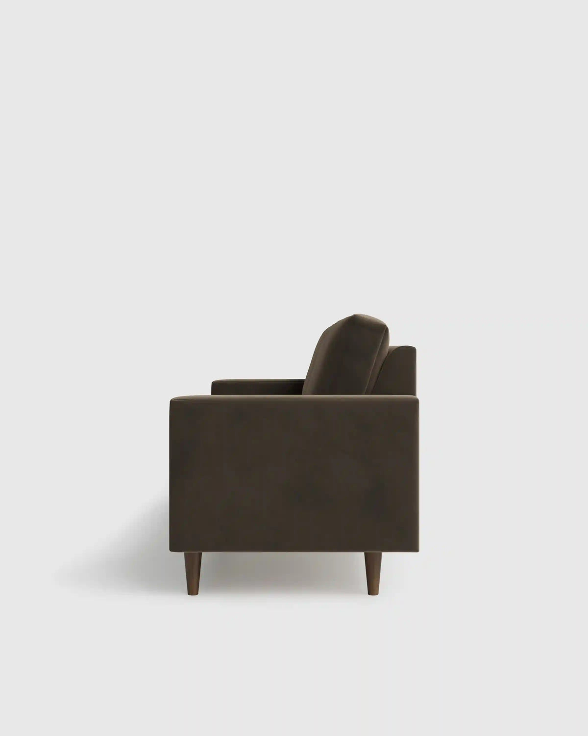 Atlas Midcentury Sofa in Performance Velvet