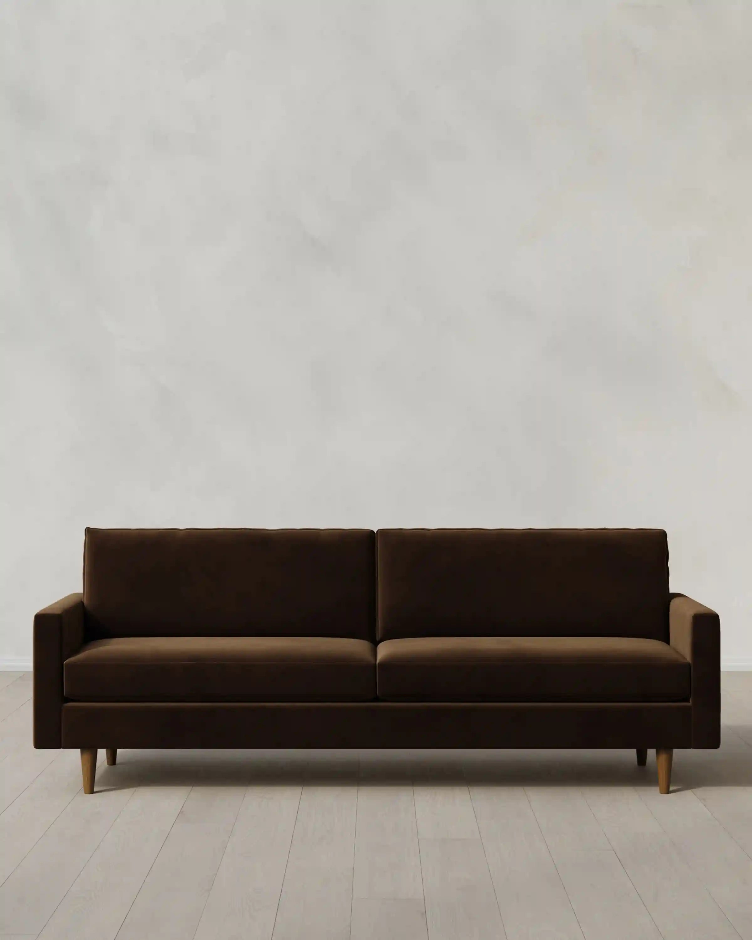 Atlas Midcentury Sofa in Performance Velvet