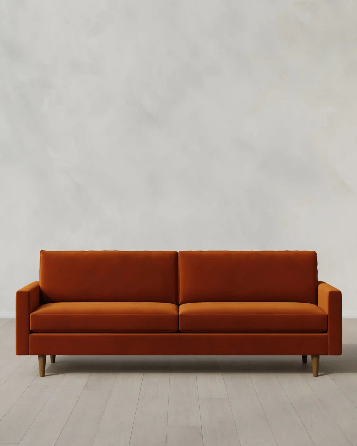 Atlas Midcentury Sofa in Performance Velvet