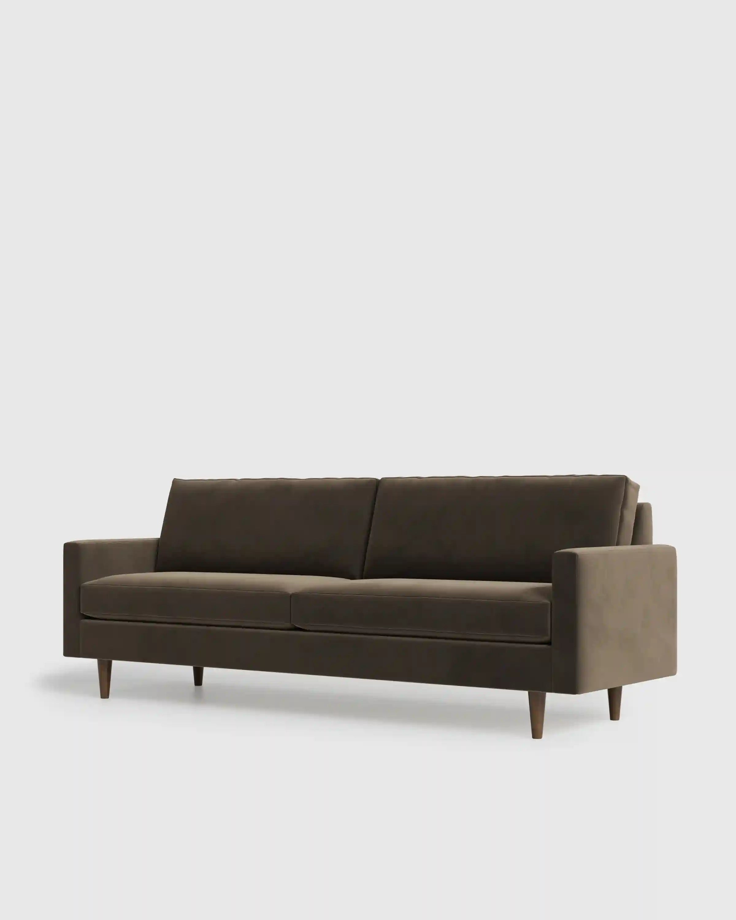 Atlas Midcentury Sofa in Performance Velvet