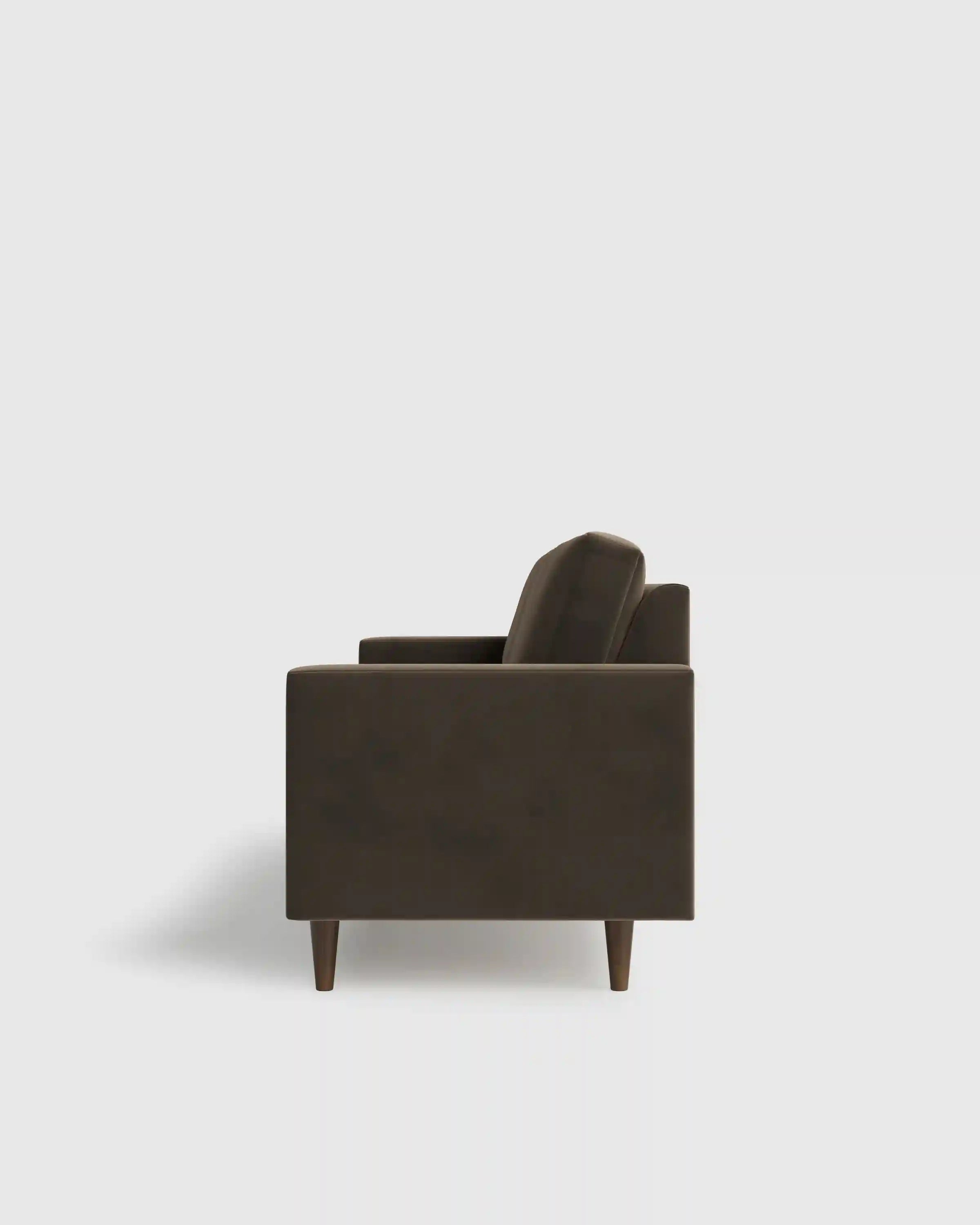 Atlas Midcentury Sofa in Performance Velvet