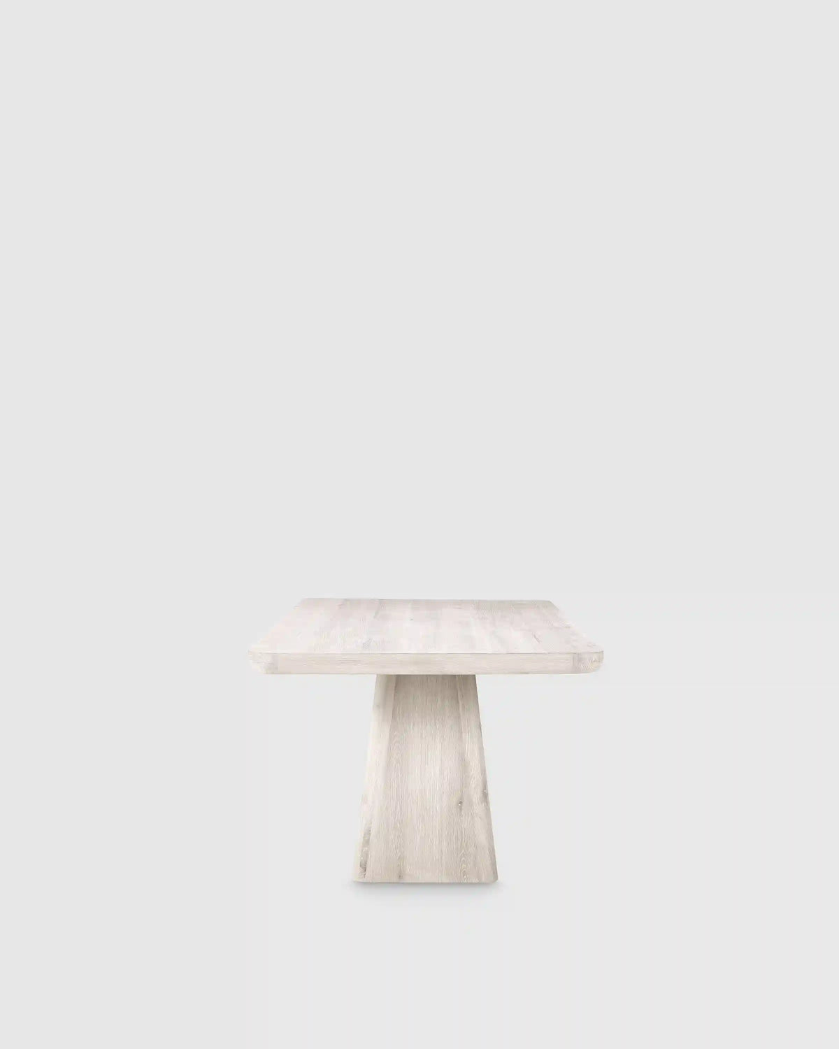 Rustic Oak Plinth Dining Table