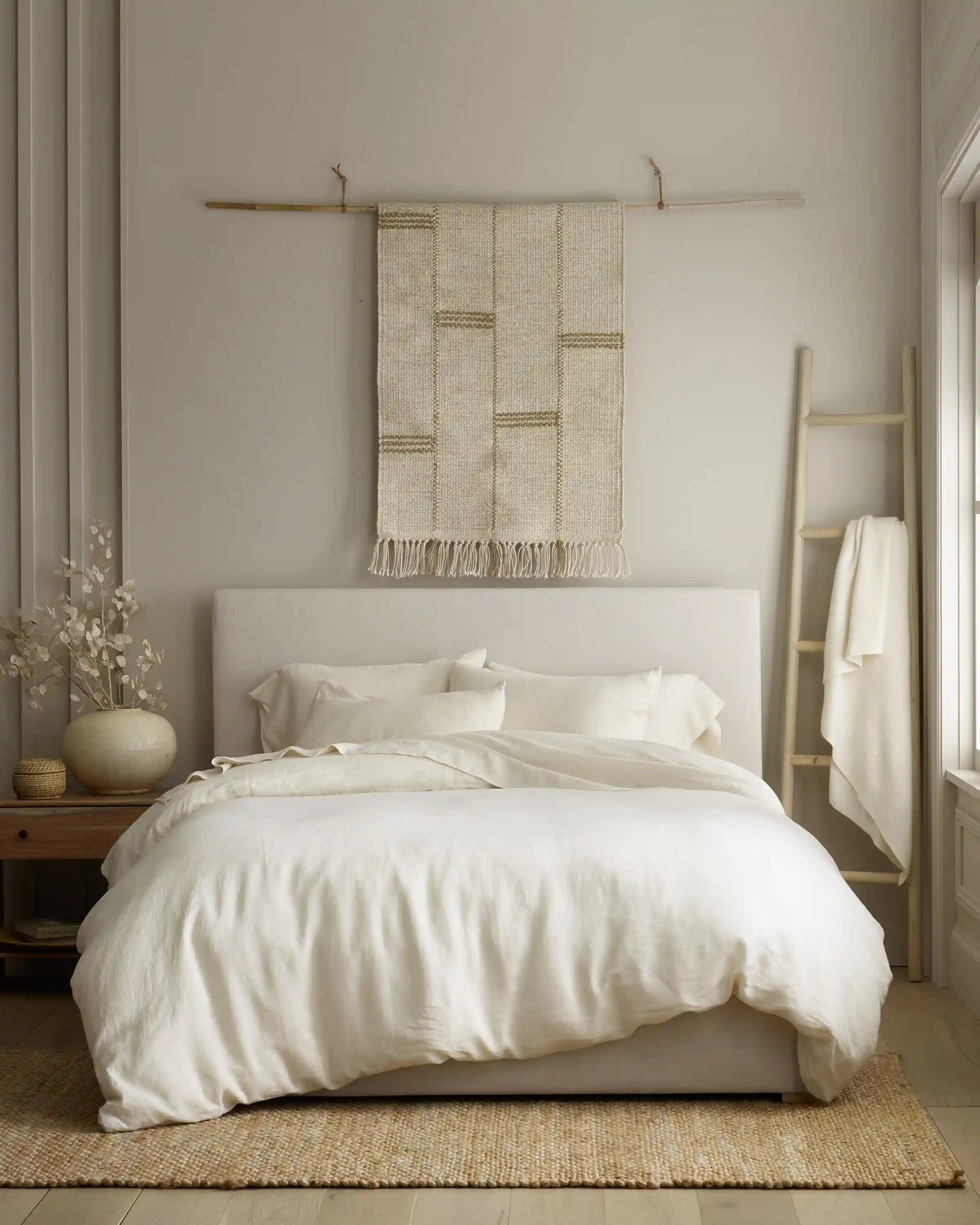 European Linen Stripe Duvet Cover