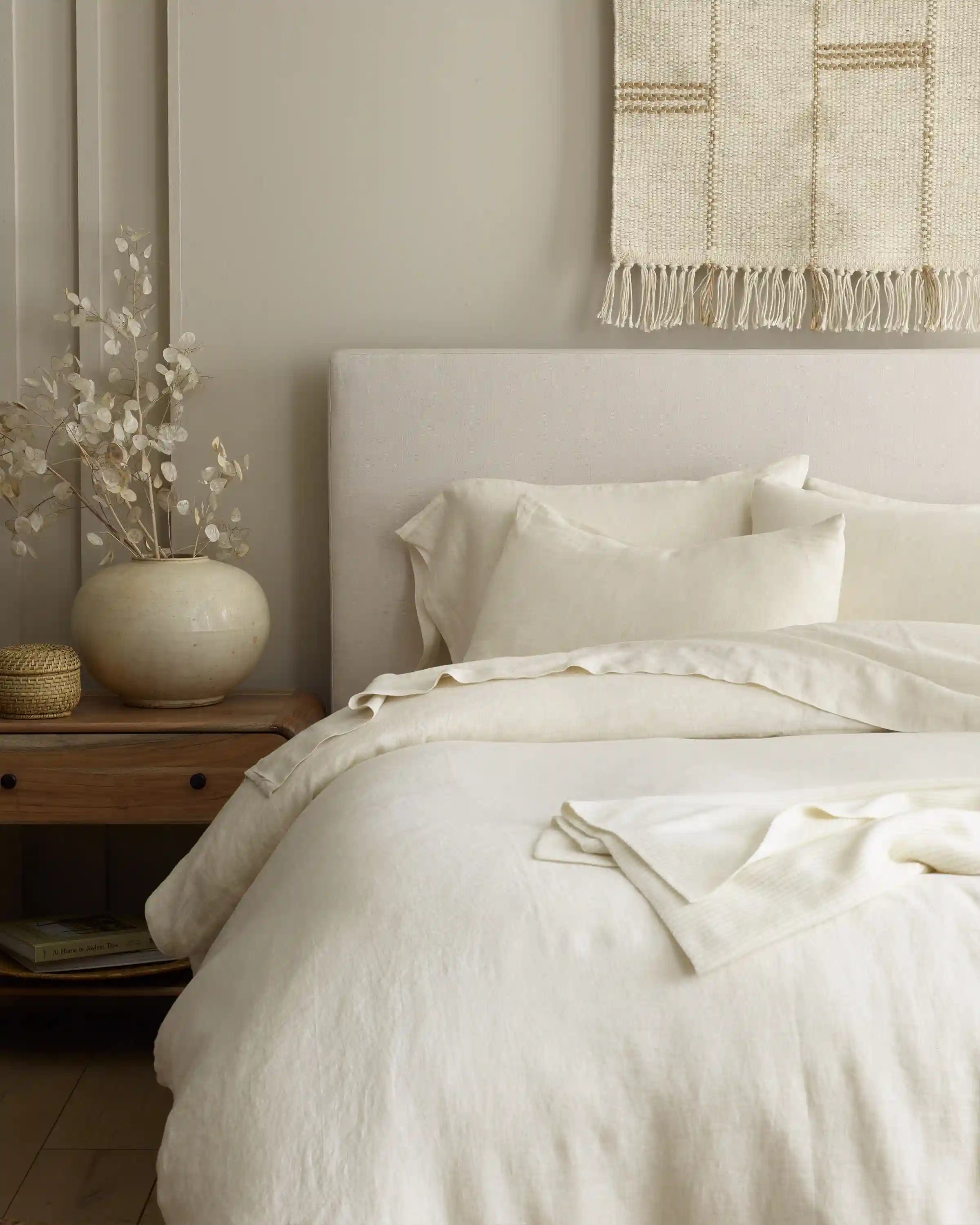 European Linen Stripe Sham Set