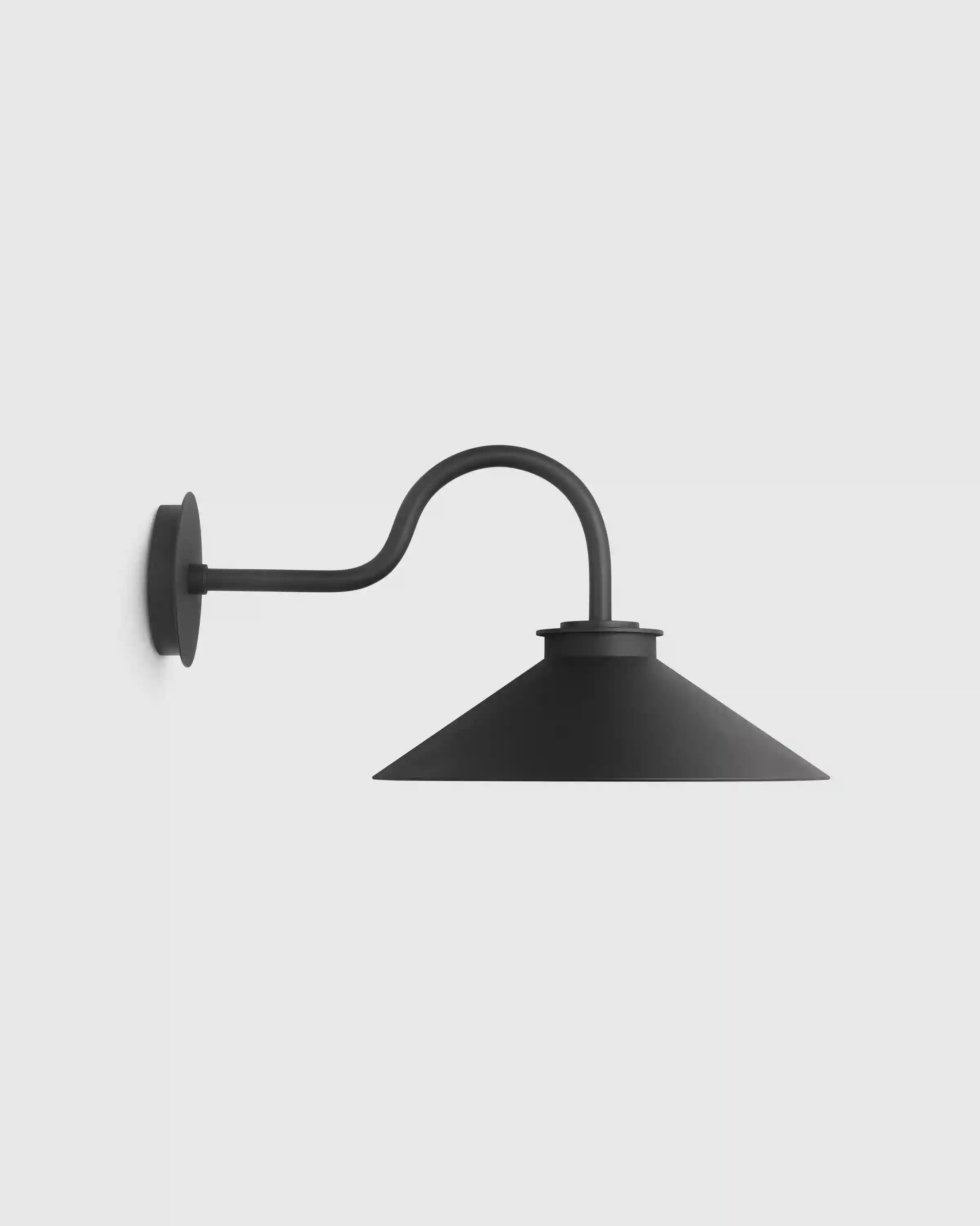 Contemporary Steel Indoor/Outdoor Barn Sconce