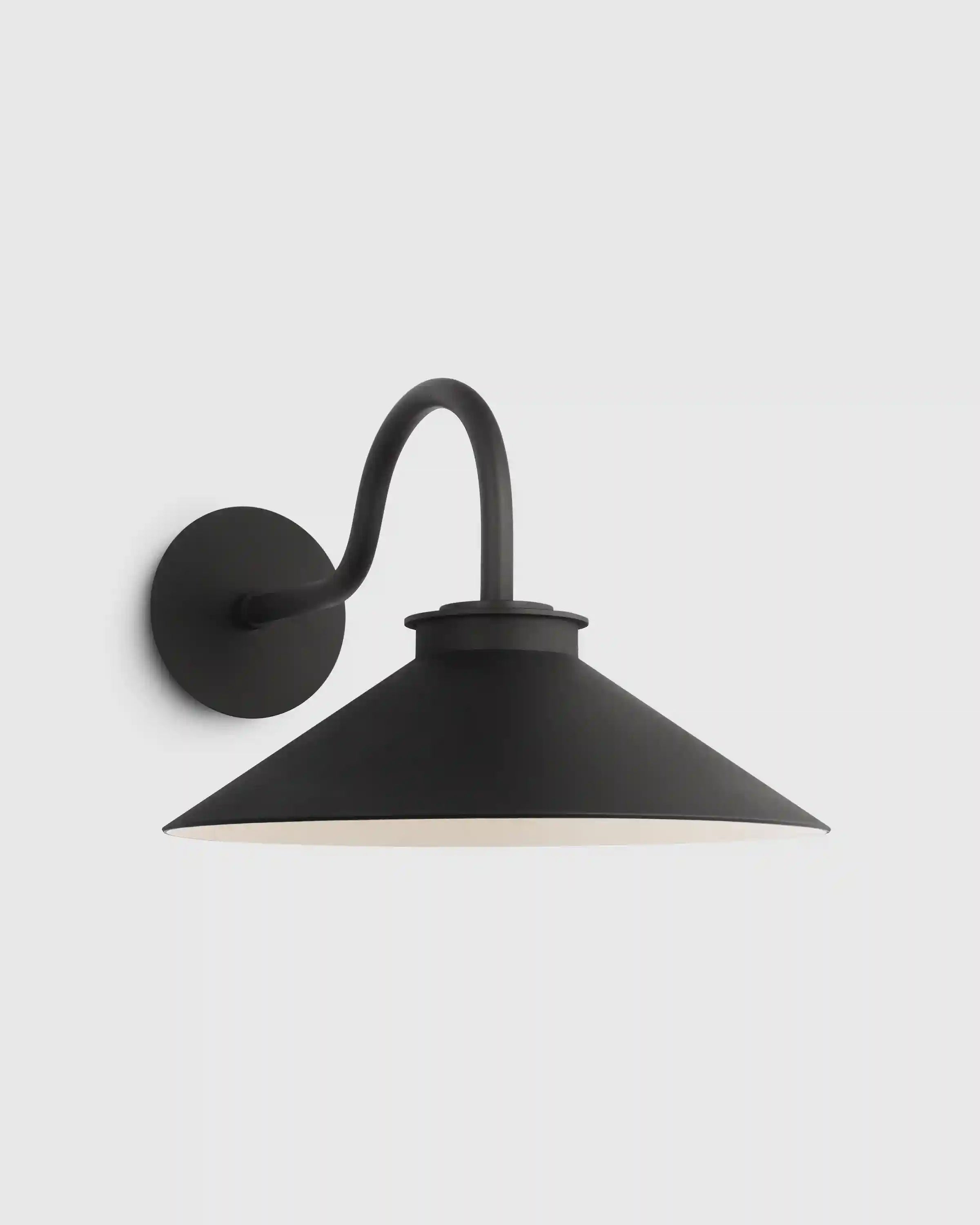 Contemporary Steel Indoor/Outdoor Barn Sconce