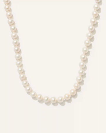 14K Gold Freshwater Cultured Pearl Strand Necklace