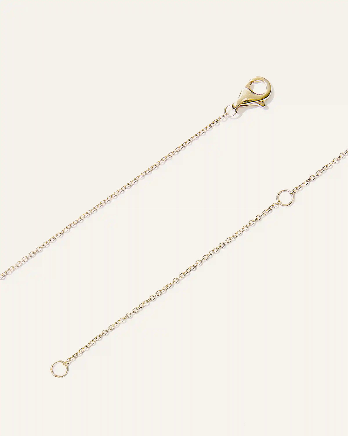 14K Gold Diamond Bezel Station Necklace