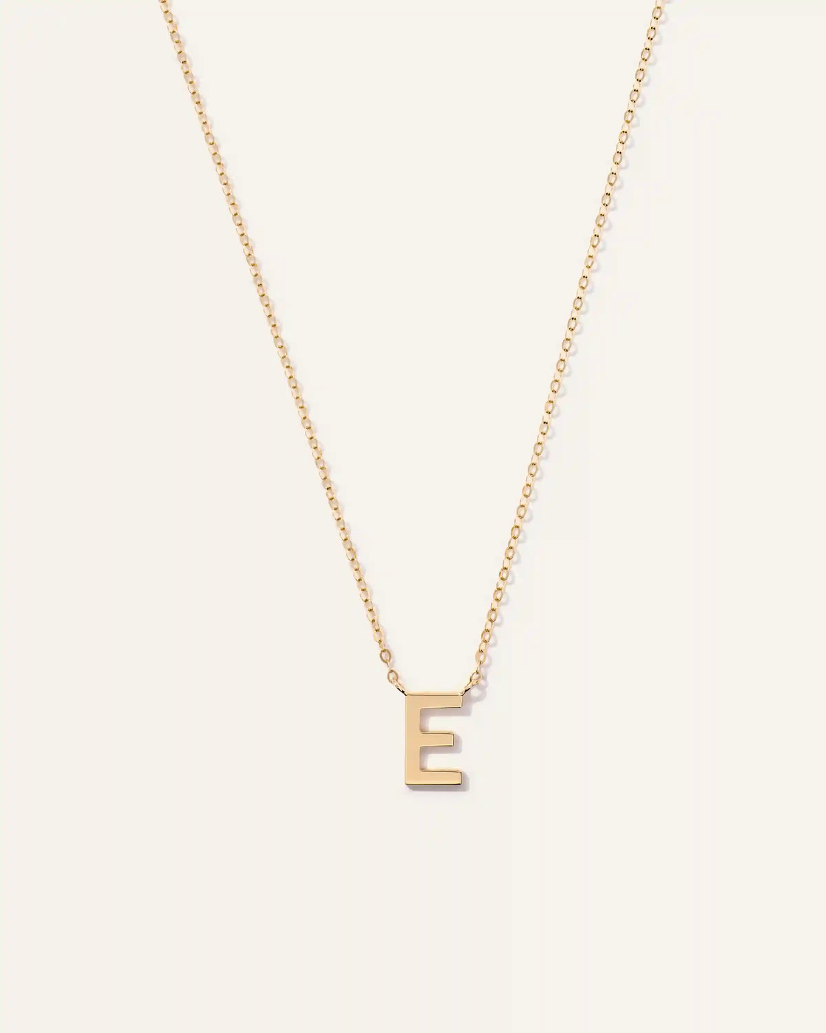 14K Gold Letter Necklace