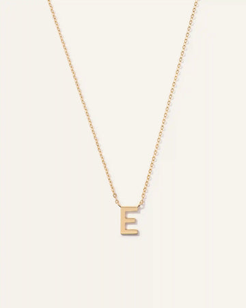14K Gold Letter Necklace