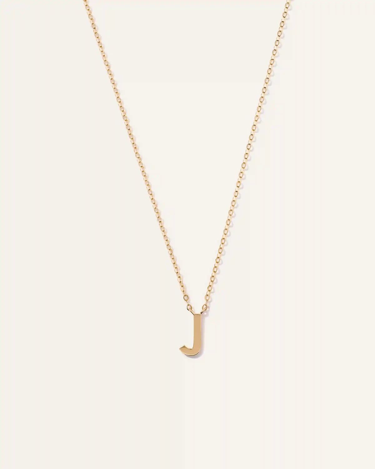 14K Gold Letter Necklace