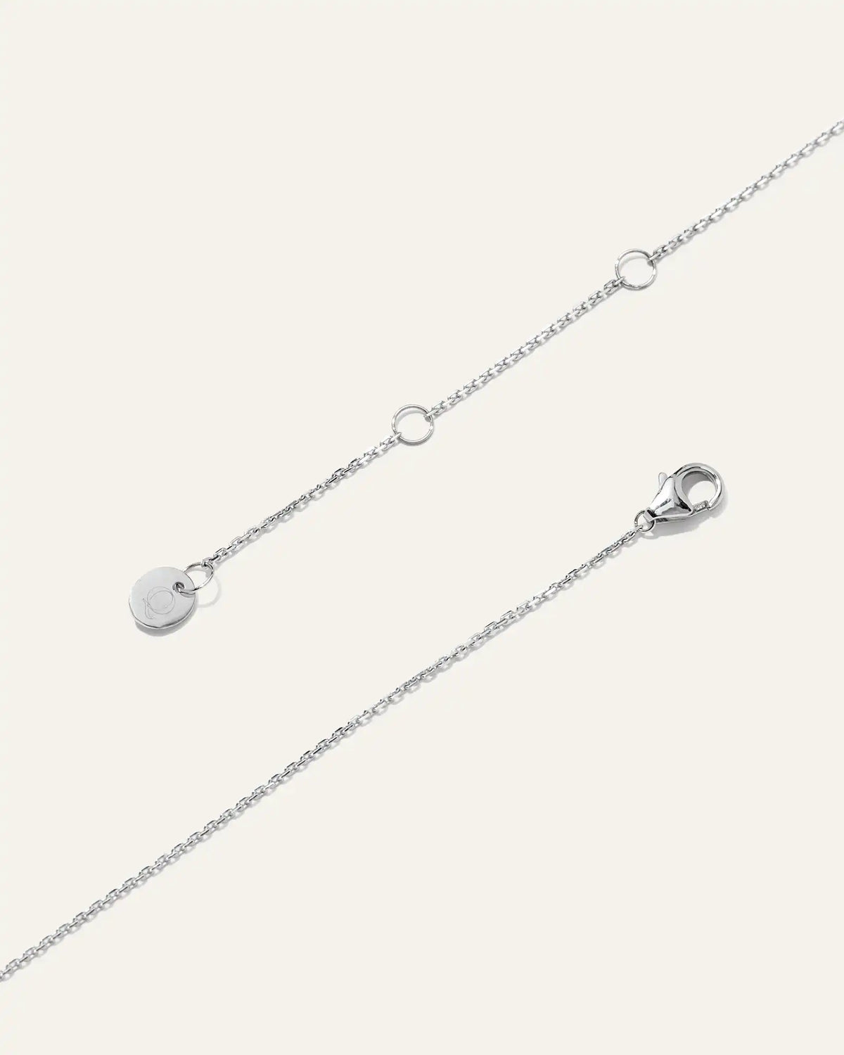 14K Gold Lab Grown Diamond Graduated Bar Necklace