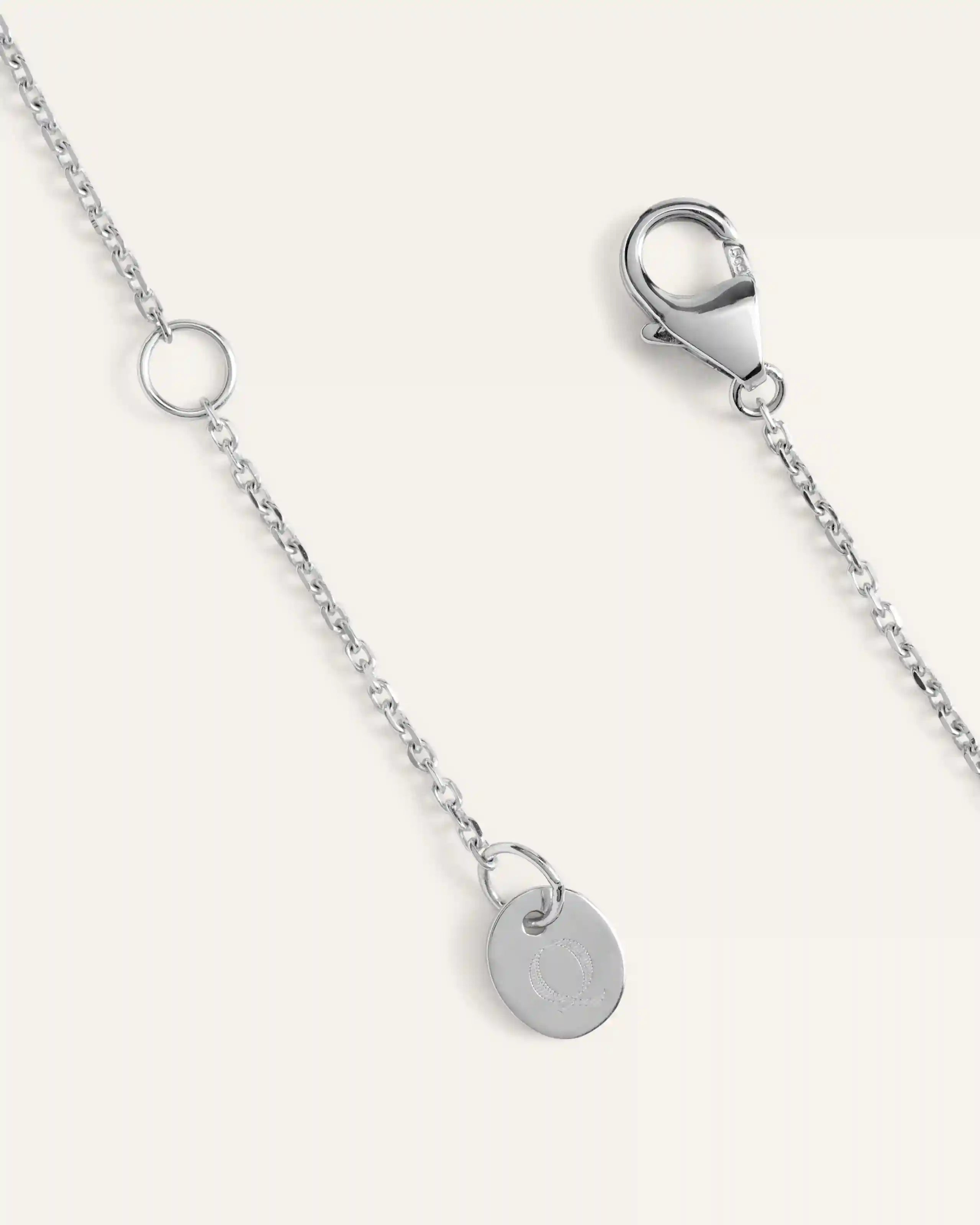14K Gold Lab Grown Diamond Bezel Necklace