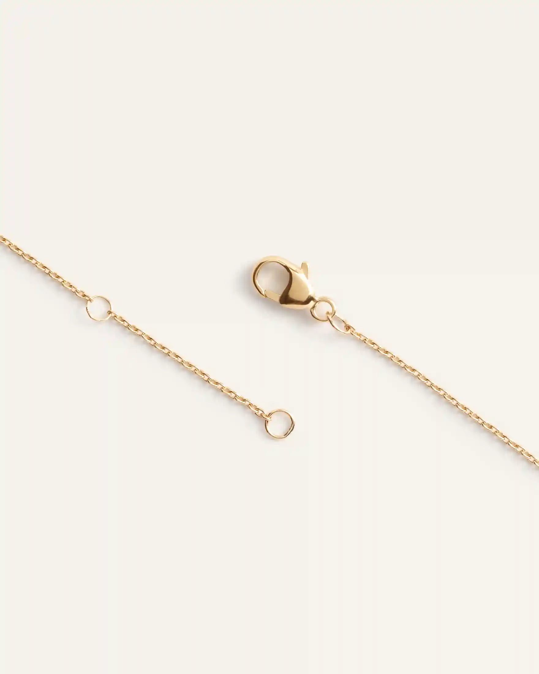 14K Gold Lab Grown Diamond Pear Solitaire Necklace - 1ctw