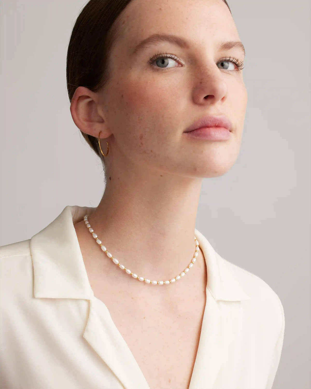 Seed Pearl Beaded Necklace