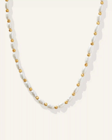 Seed Pearl Beaded Necklace