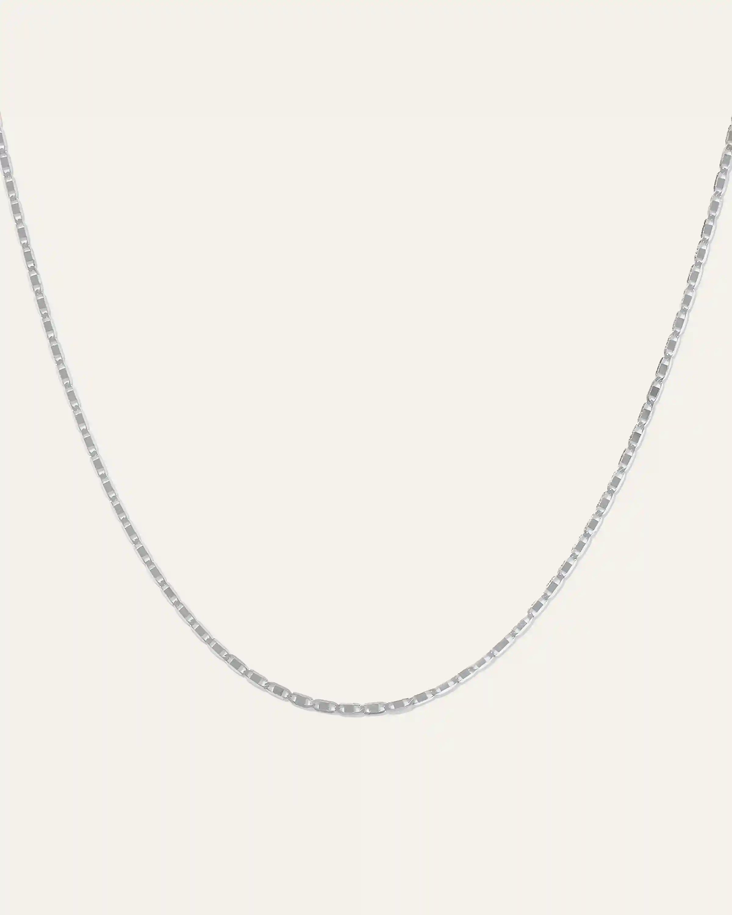 14K Gold Petite Valentino Chain Necklace