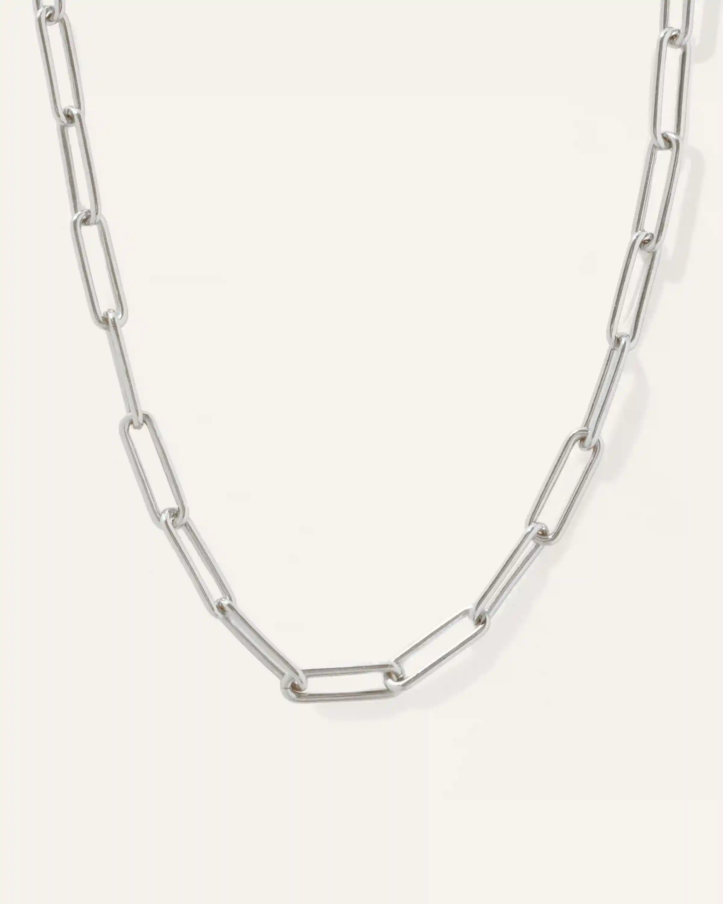 Bold Paperclip Chain Necklace