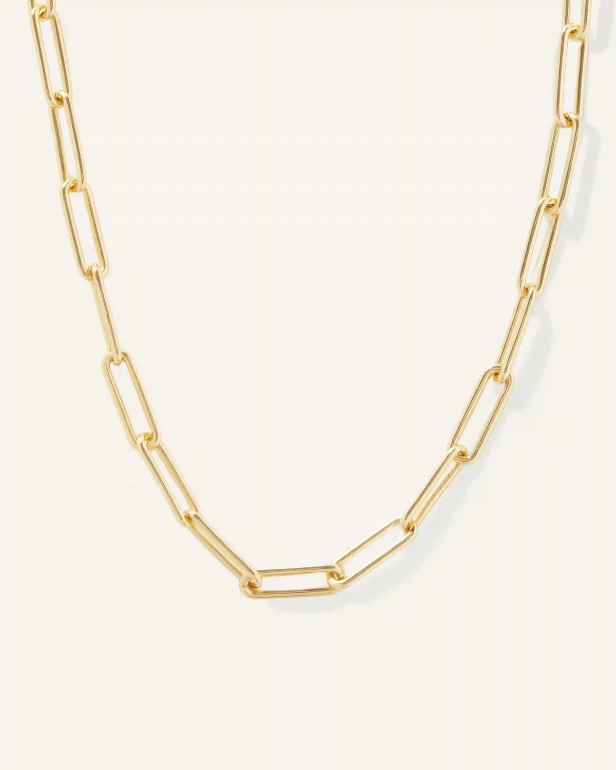 Bold Paperclip Chain Necklace