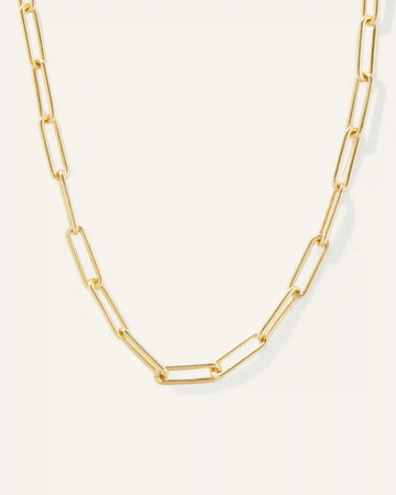 Bold Paperclip Chain Necklace