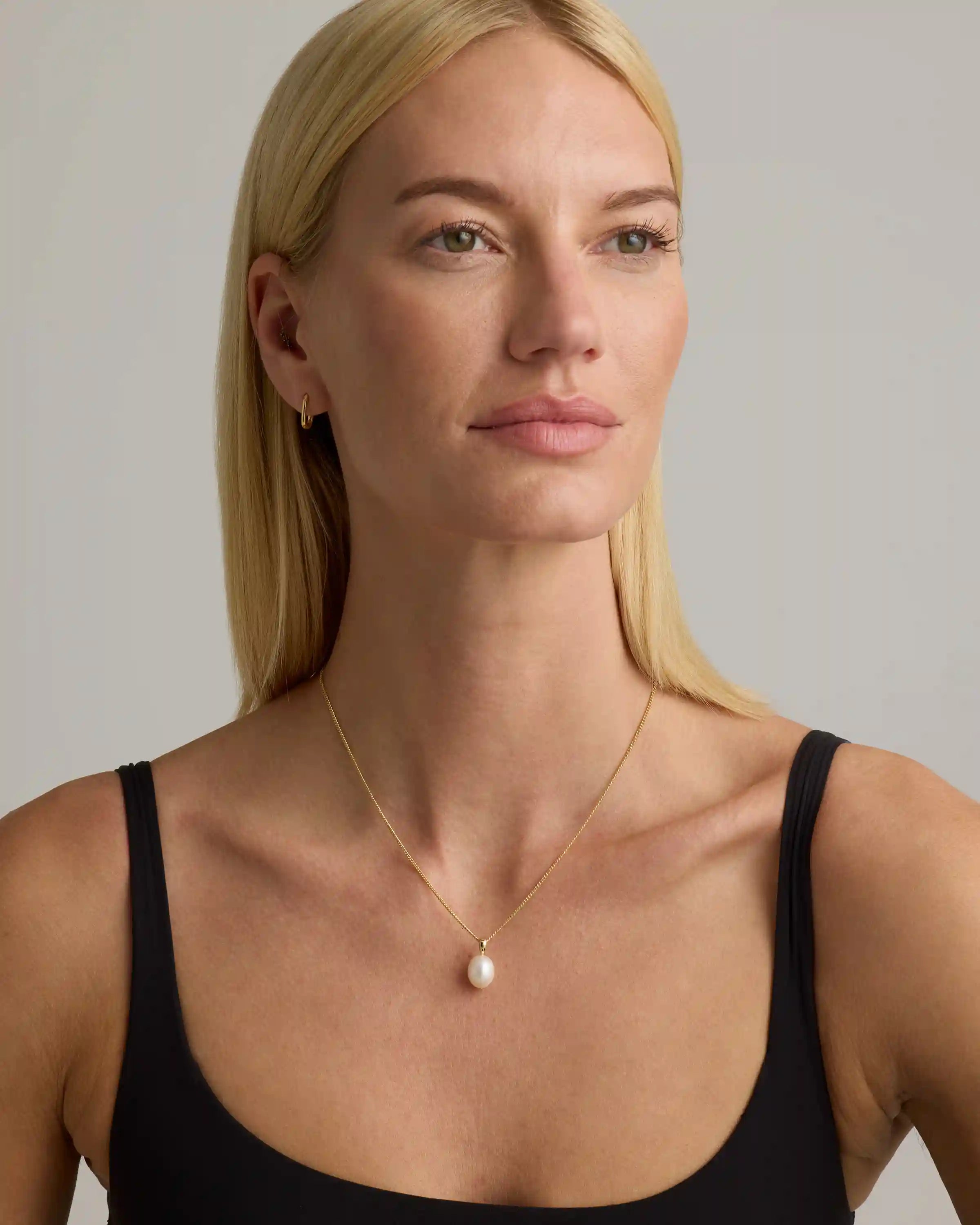 Baroque Pearl Pendant Necklace