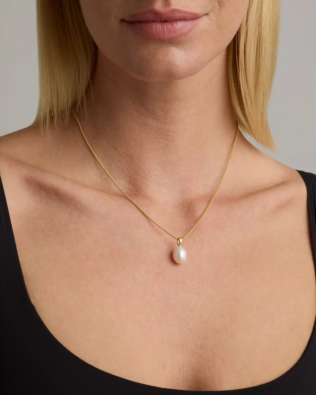 Baroque Pearl Pendant Necklace