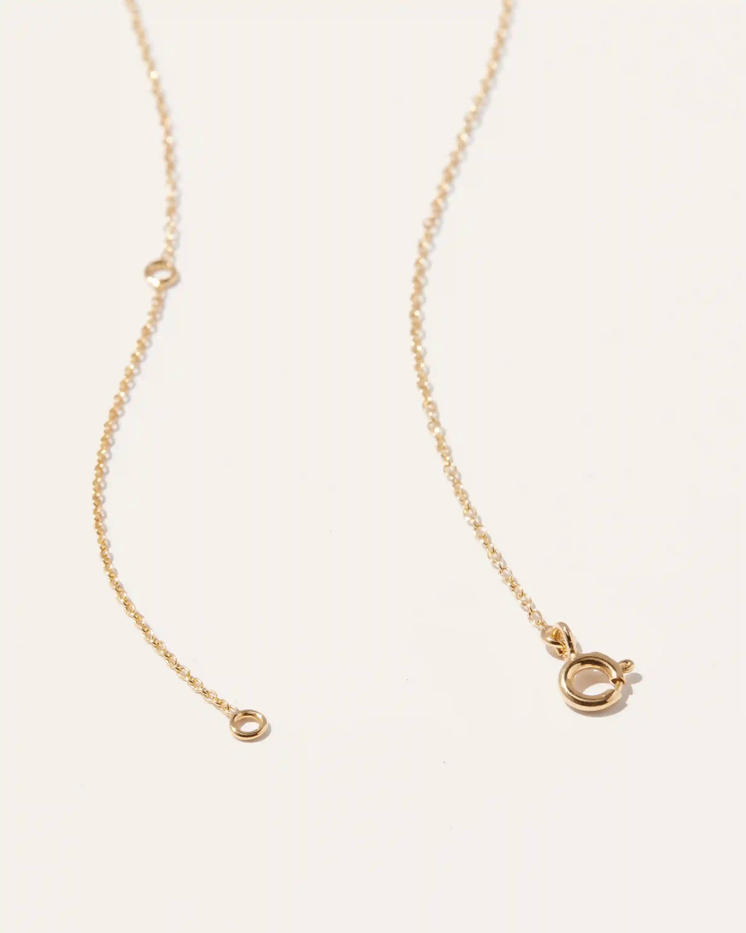 14K Gold Diamond Scatter Necklace