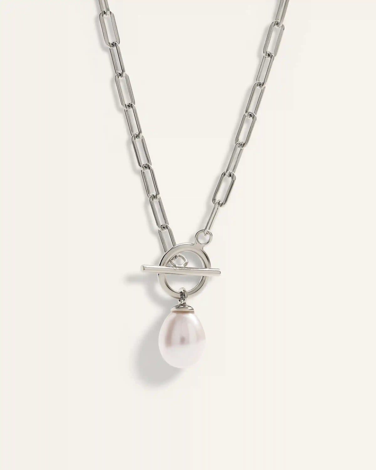 Freshwater Cultured Pearl Toggle Necklace