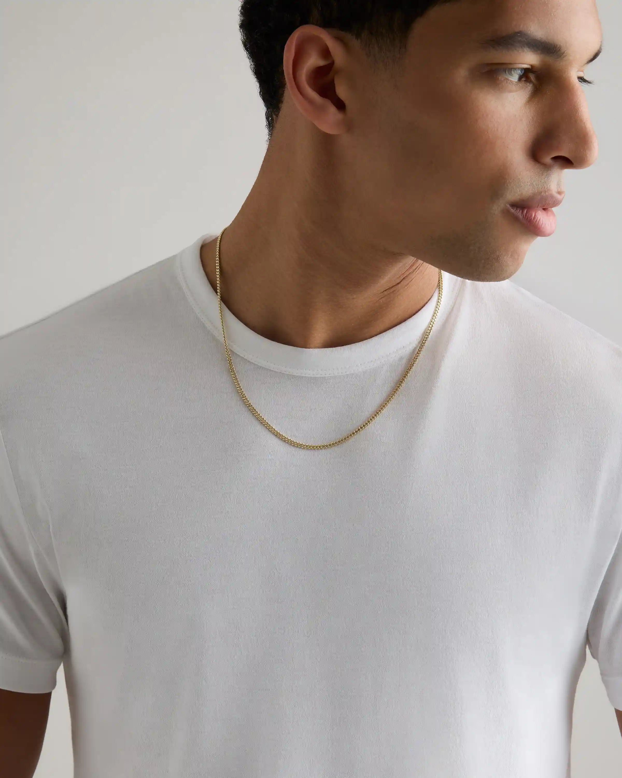 Cuban Curb Chain Necklace