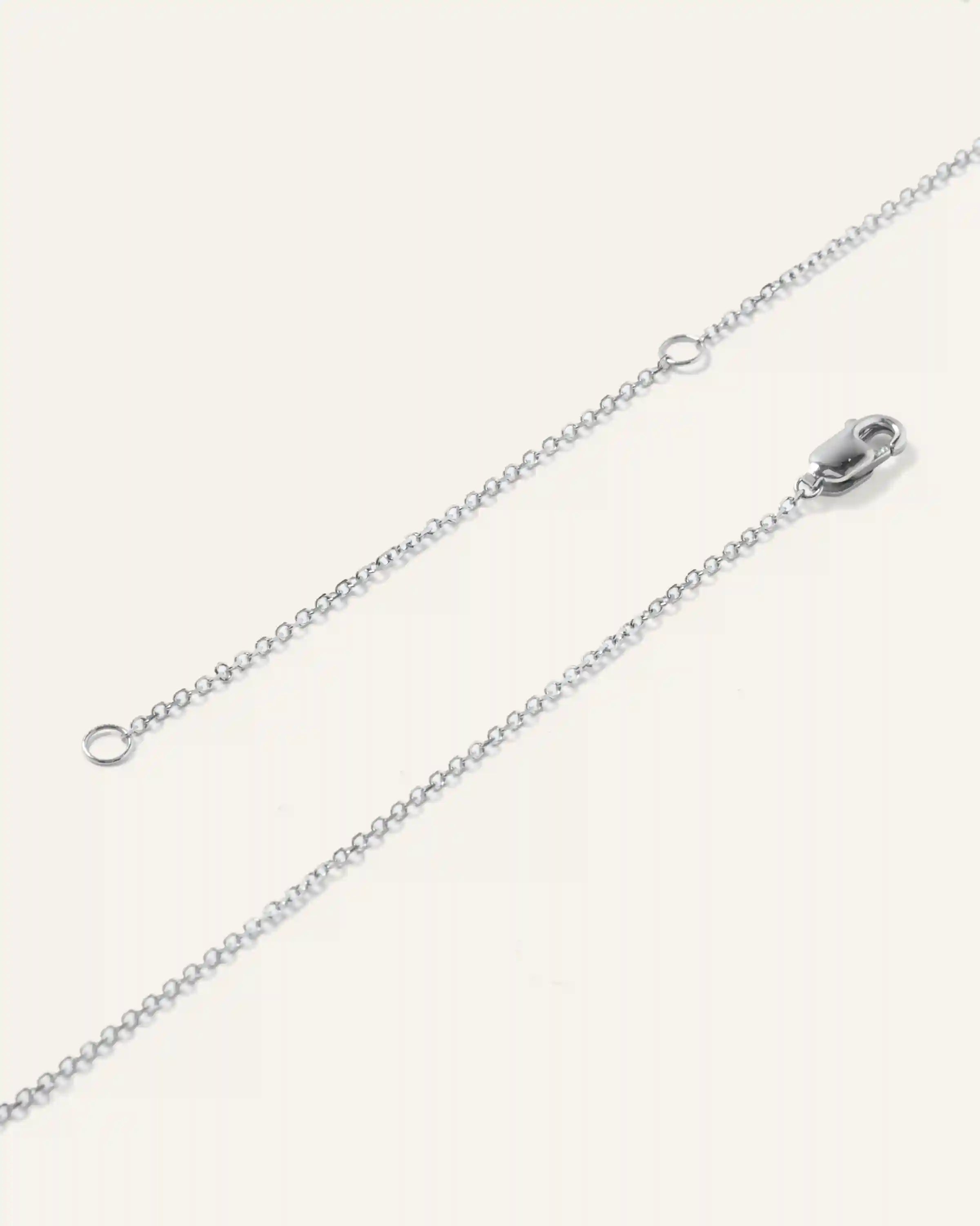 14k Gold Natural Diamond Solitaire Necklace