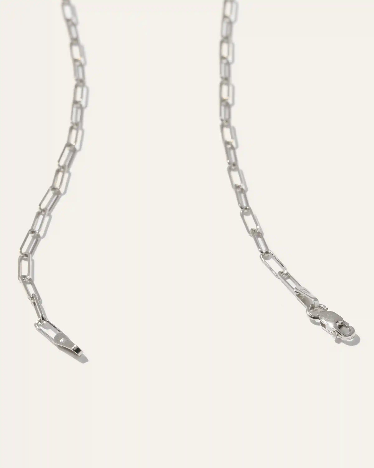14K Gold Paperclip Chain Necklace - 2.7mm