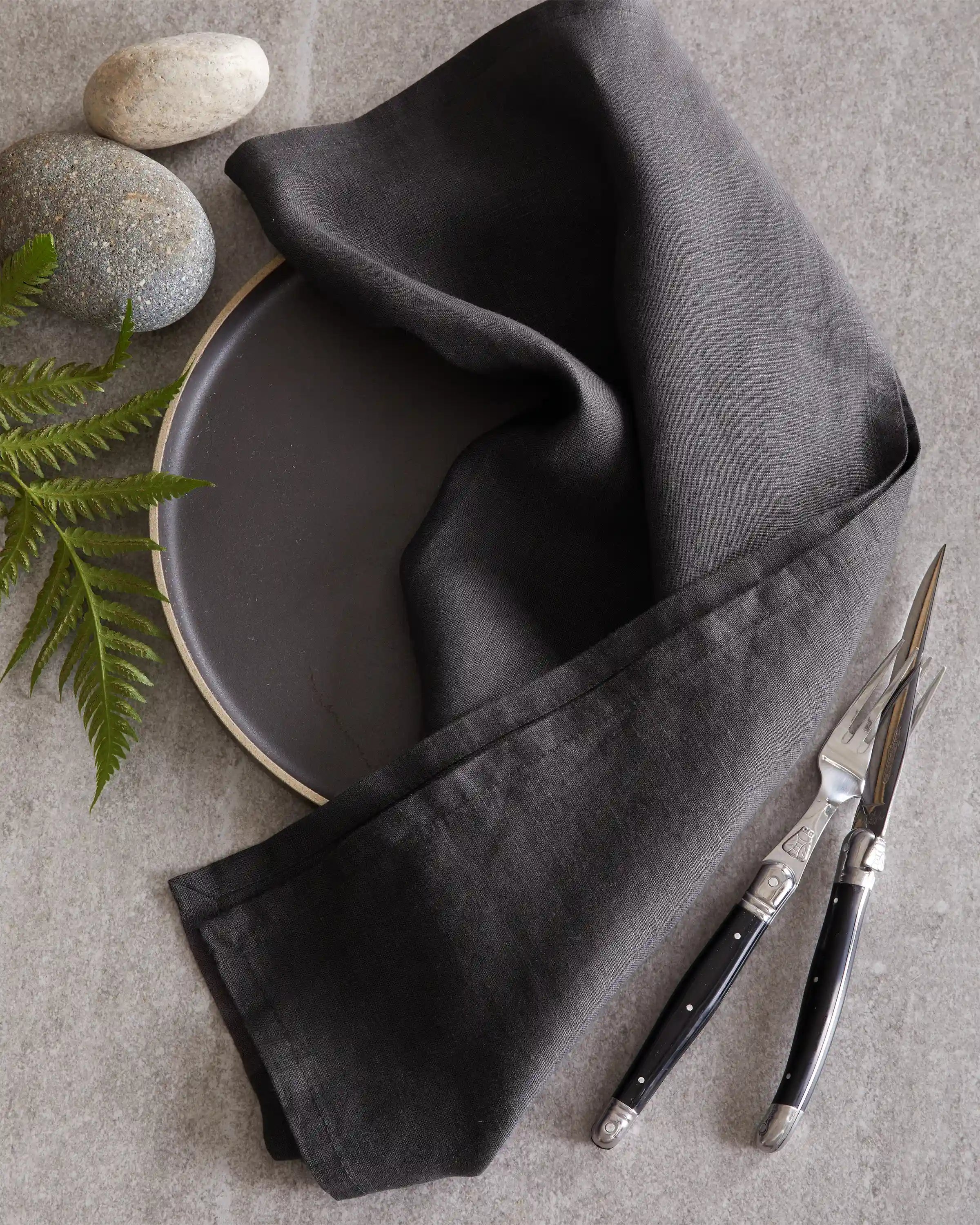 European Linen Napkins, Set of 12