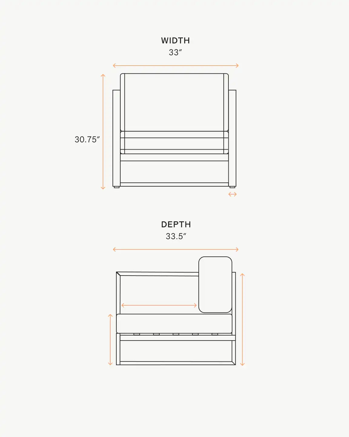 Linear Aluminum Outdoor Lounge Chair
