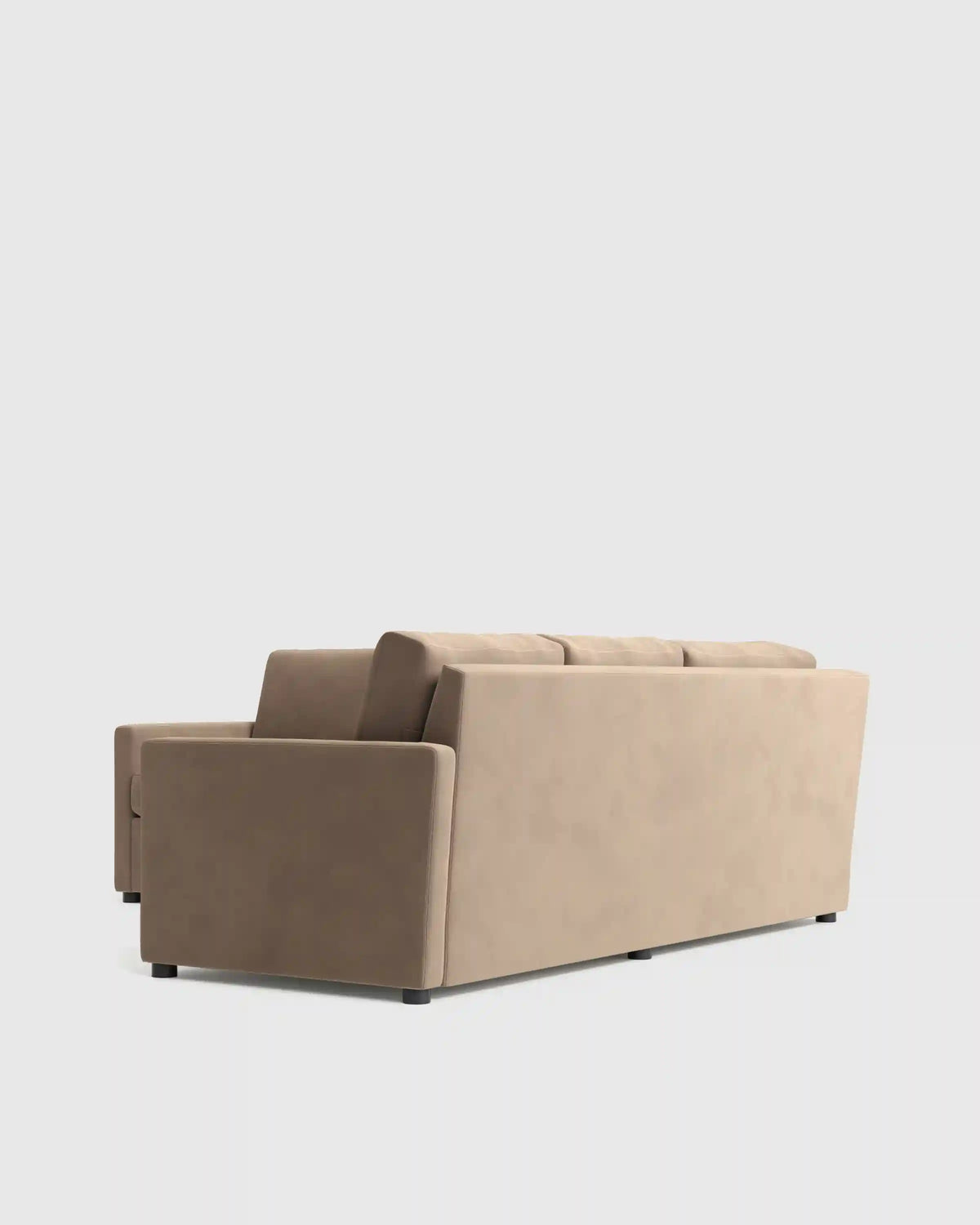 Brennan L Sectional in Performance Velvet