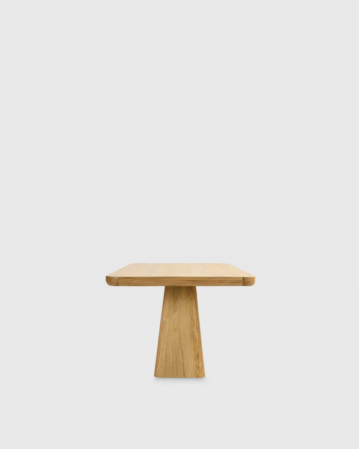 Rustic Oak Plinth Dining Table