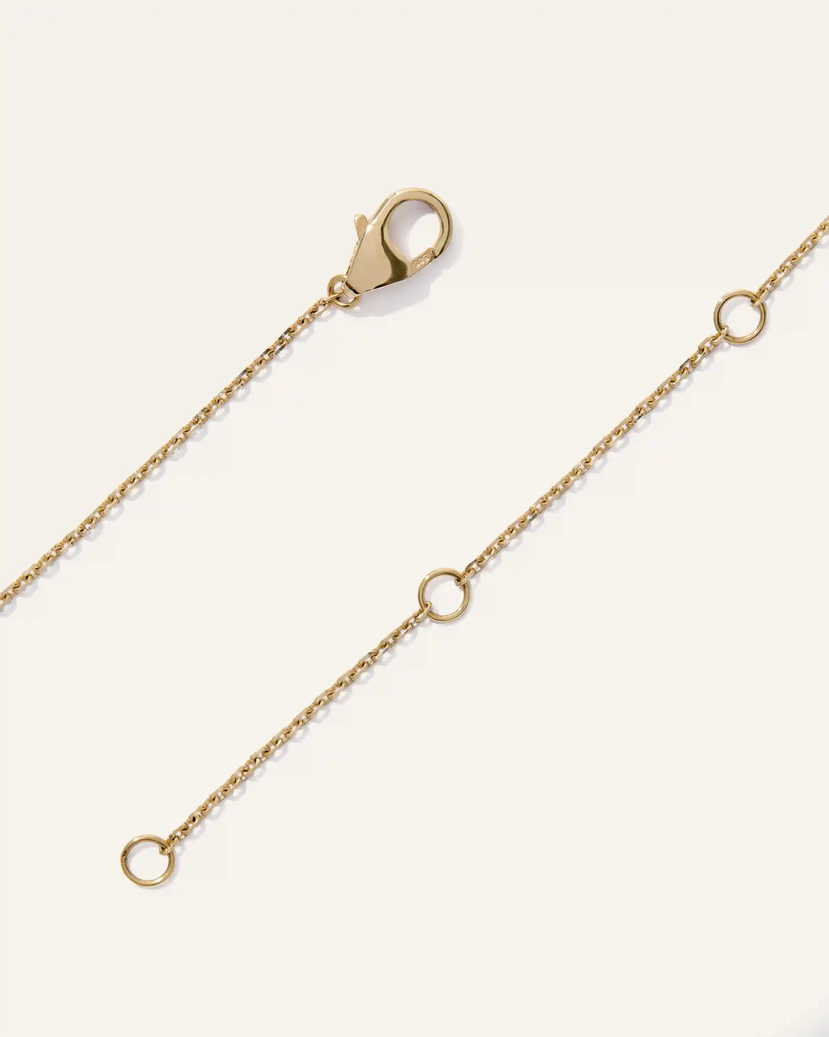 14K Gold Diamond & Semi-Precious Gemstone Drop Necklace