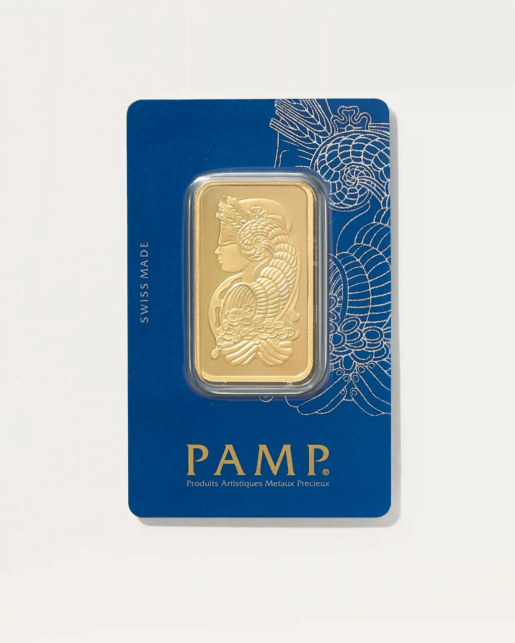 1 oz Gold Bar PAMP Lady Fortuna Veriscan (In Assay)