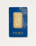 1 oz Gold Bar PAMP Lady Fortuna Veriscan (In Assay)