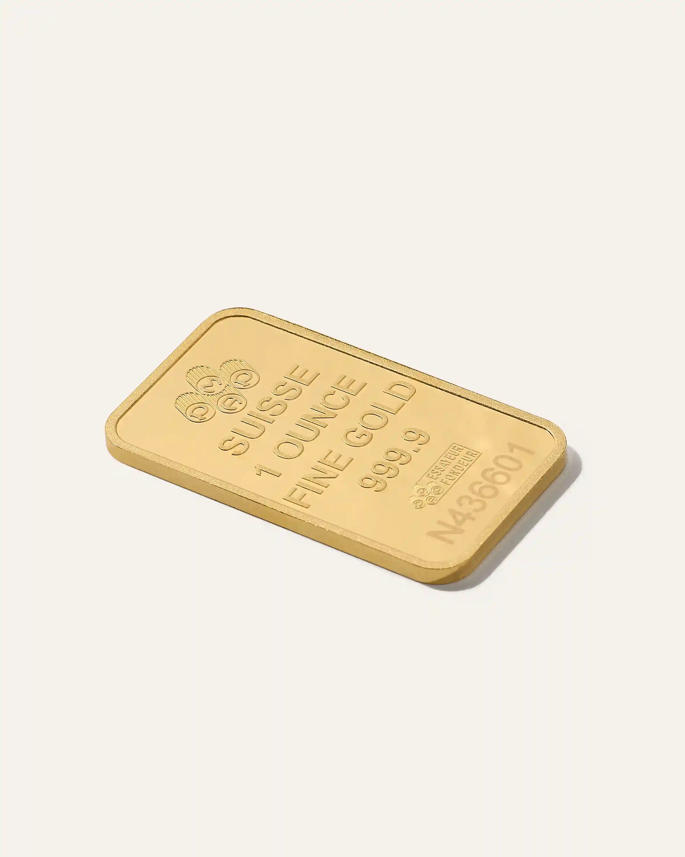 1 oz Gold Bar PAMP Lady Fortuna Veriscan (In Assay)