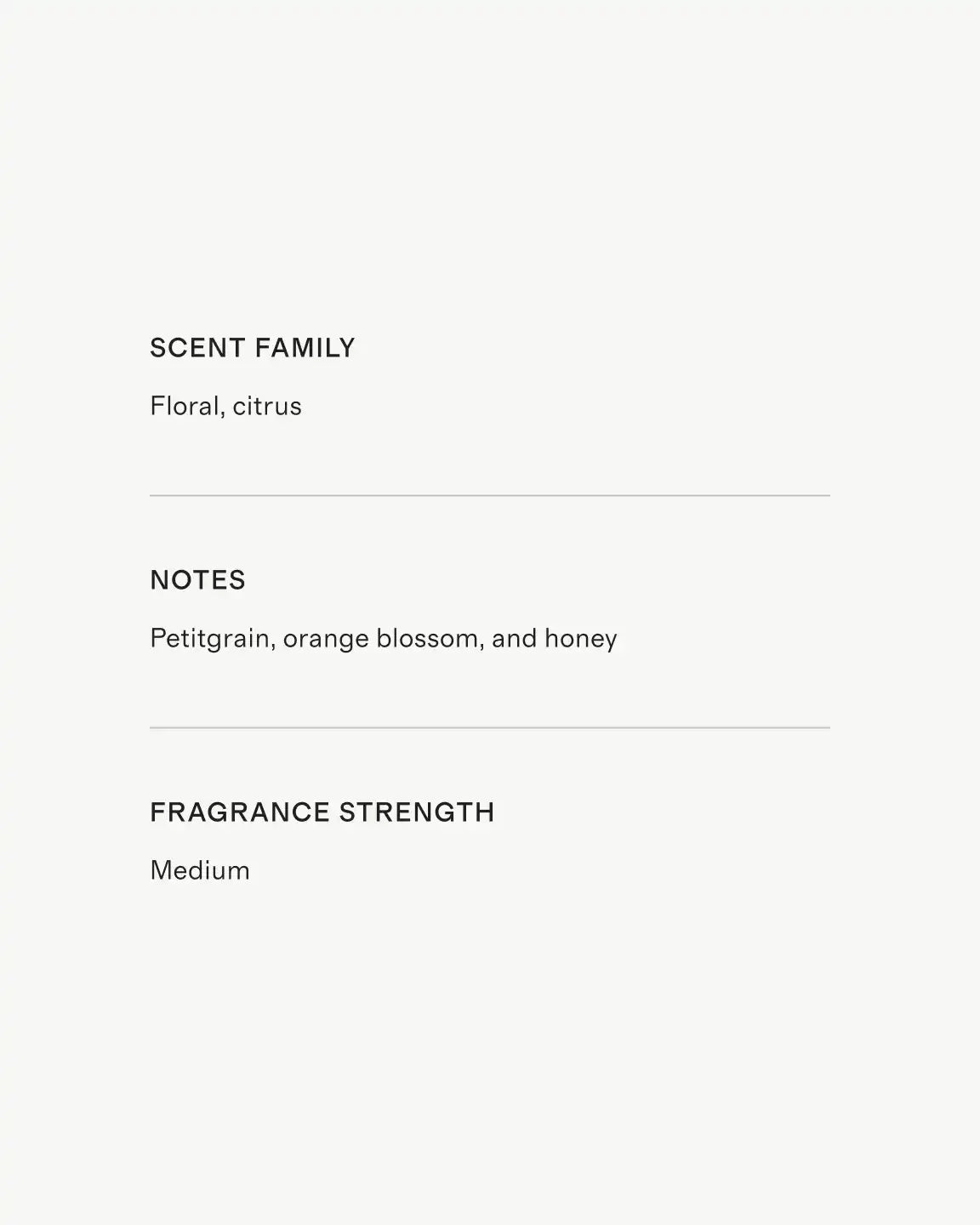 Orange Blossom Candle