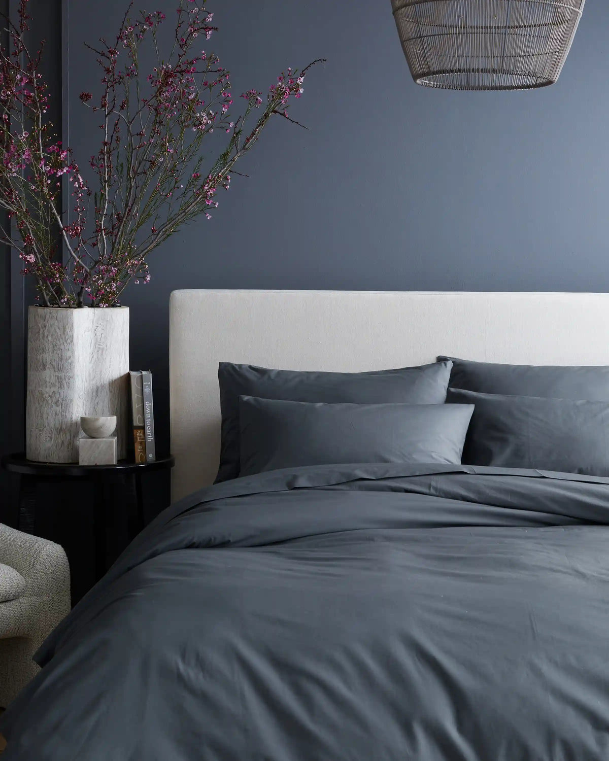 Organic Crisp Percale Sham Set