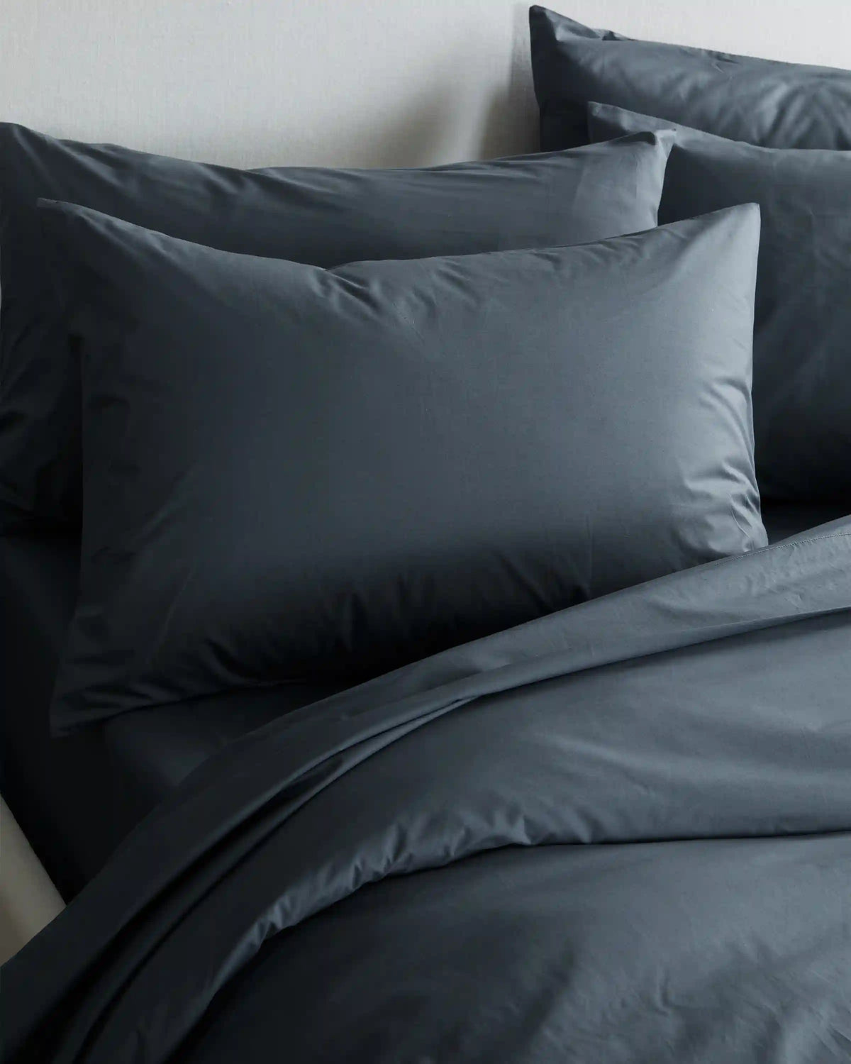 Organic Crisp Percale Sham Set